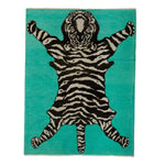 Turkish Hand Knotted Wool Carpet - 5'5" x 7'2"