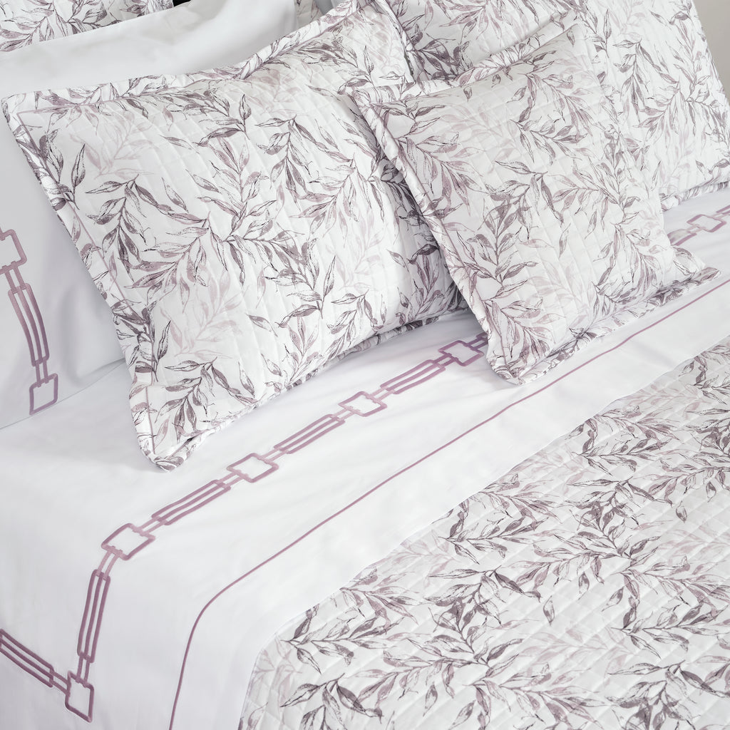 Natura Quilted Coverlet Thistle / Twin