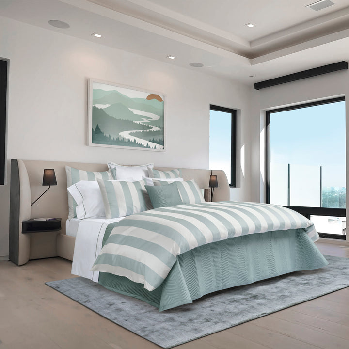 Pavia Duvet Cover Light Blue / Twin