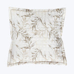 Natura Quilted Sham Beige / Euro