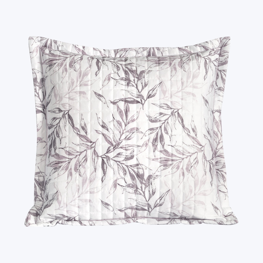 Natura Quilted Sham Thistle / Euro