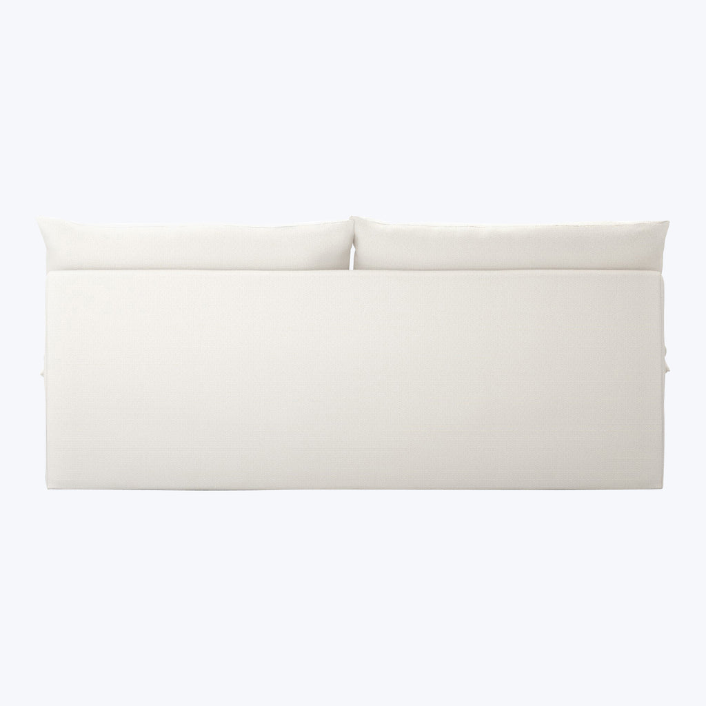 Grant Outdoor Armless Sofa Cream