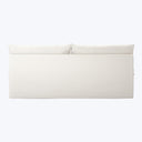 Grant Outdoor Armless Sofa Cream