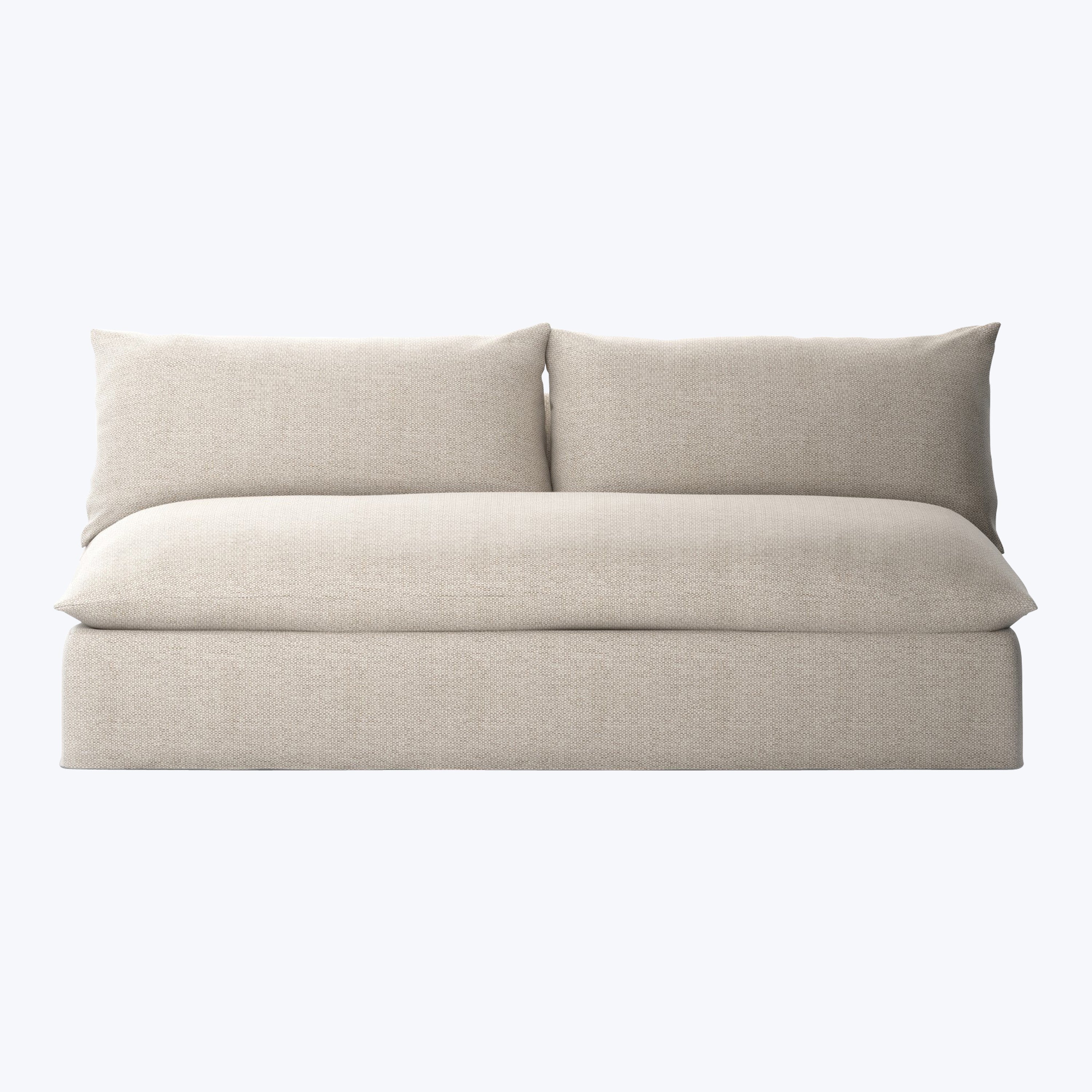 Grant Outdoor Armless Sofa Sand