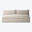 Grant Outdoor Armless Sofa Sand