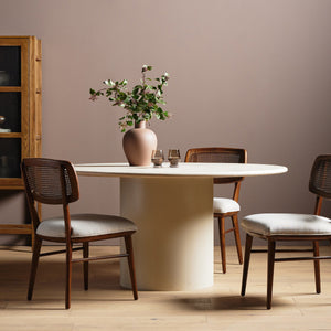 Belle Round Dining Table 60" - hover