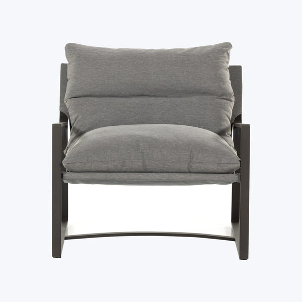 Avon Outdoor Sling Chair Charcoal