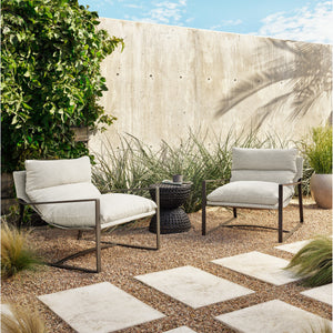 Avon Outdoor Sling Chair Charcoal - hover