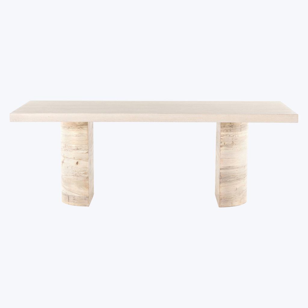 Liv Double Pedestal Dining Table