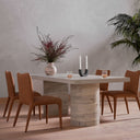 Liv Double Pedestal Dining Table