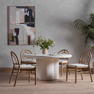 Grano Pedestal Dining Table - hover