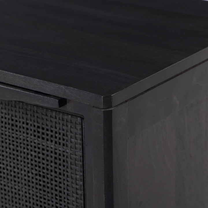 Sydney Nightstand Black / Left