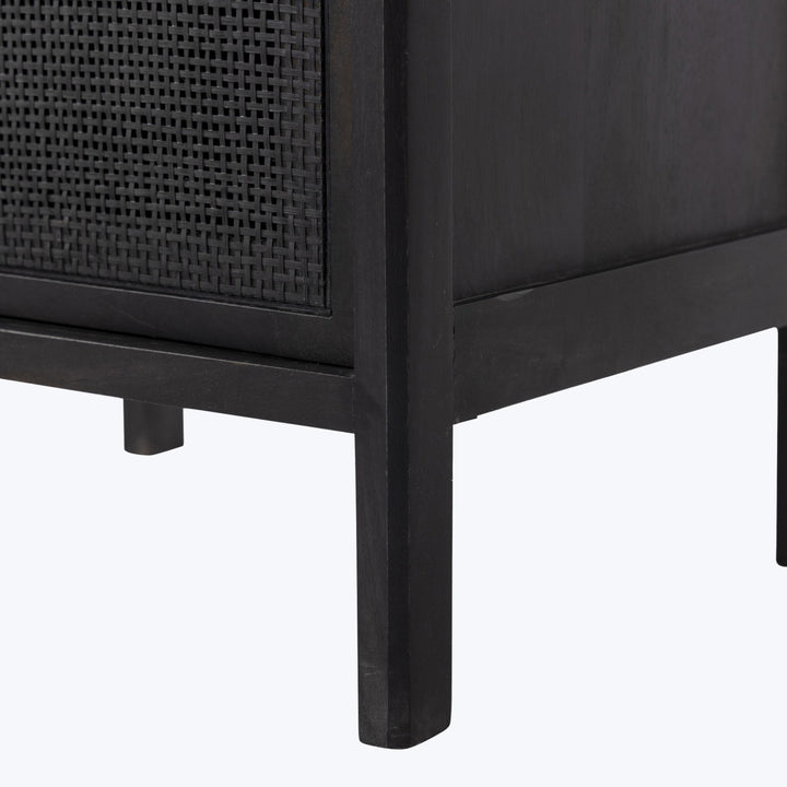 Sydney Nightstand Black / Left