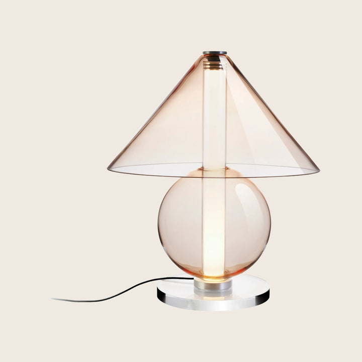 Fragile Table Lamp Amber