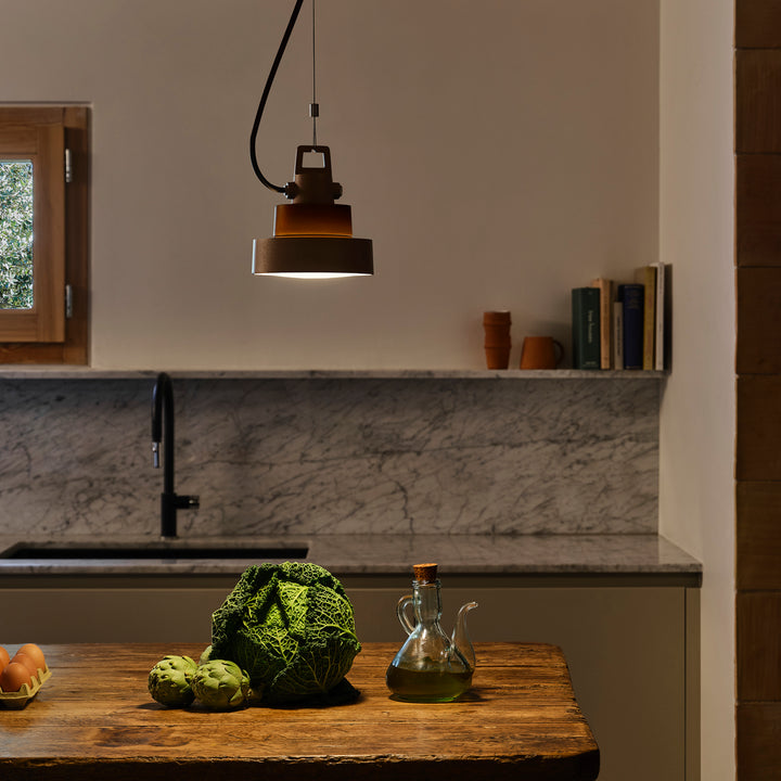 Plaff-on! Pendant Rust