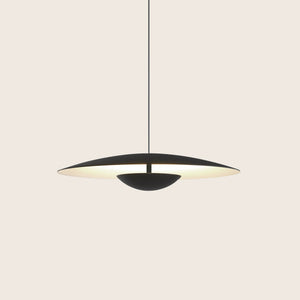 Ginger Pendant Aluminum / Black & White / 12.5''