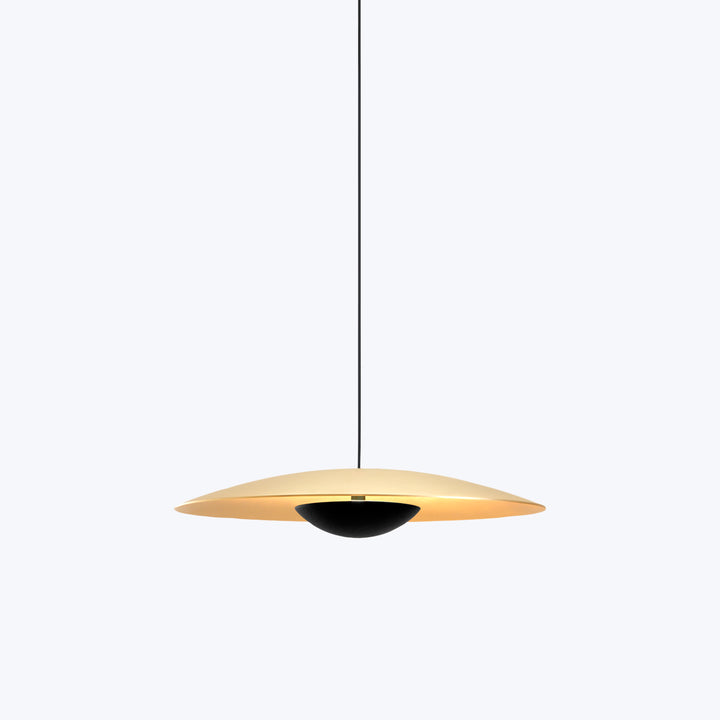 Ginger Pendant Aluminum / Brushed Brass / 12.5''