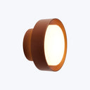 Plaff-on! Outdoor Wall Sconce Rust / Flush