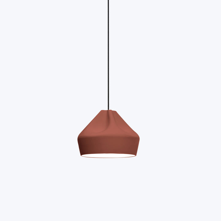Pleat Box Pendant Terracotta / 24''