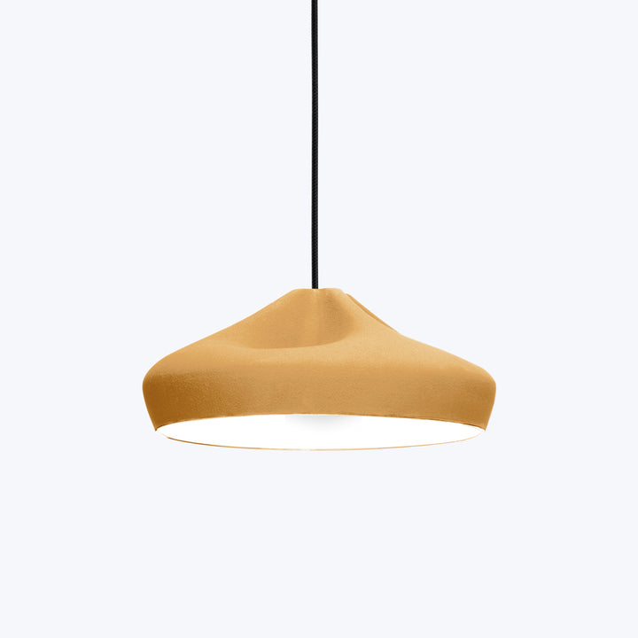 Pleat Box Pendant Ochre / 36''