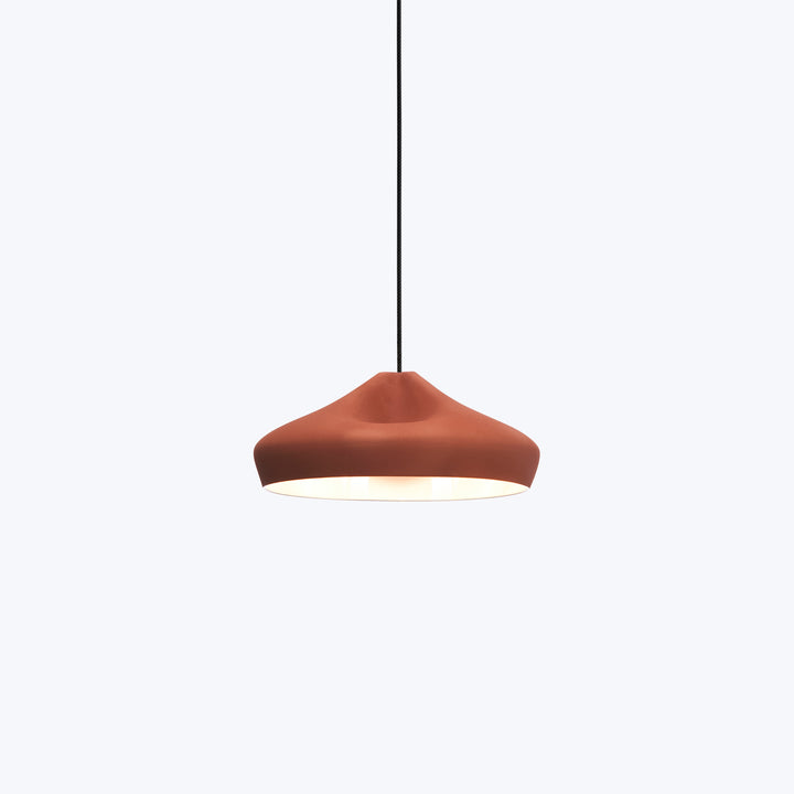Pleat Box Pendant Terracotta / 36''