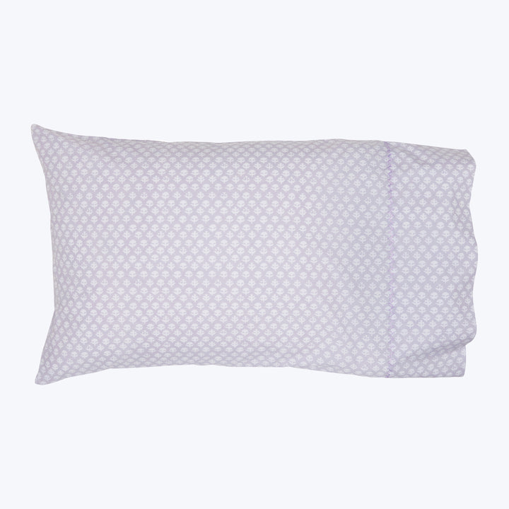 Bindi Pillowcases Lavender / Standard Pair