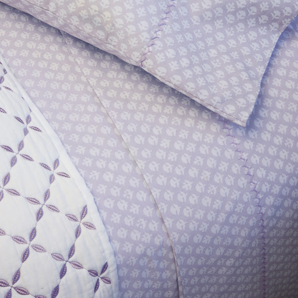 Bindi Pillowcases Lavender / Standard Pair