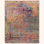 MULTI ALCHEMY TRANSITIONAL SILK & WOOL  RUG - 12' x 14'
