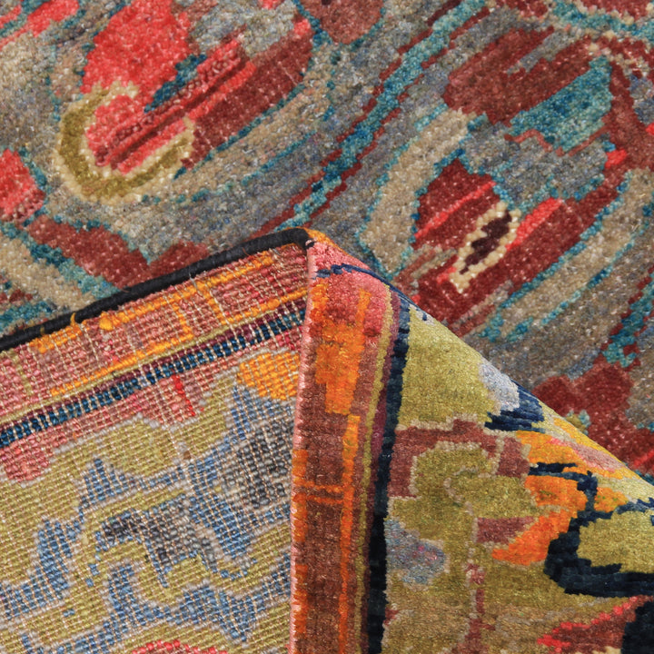 MULTI ALCHEMY TRANSITIONAL SILK & WOOL  RUG - 12' x 14'
