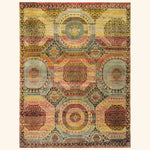 MULTI ALCHEMY TRANSITIONAL SILK & WOOL  RUG - 7' x 10'