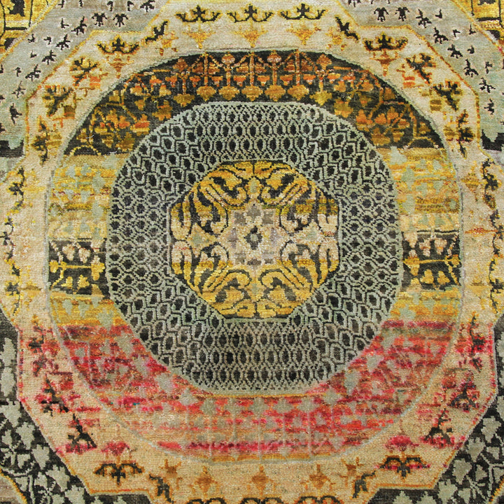 MULTI ALCHEMY TRANSITIONAL SILK & WOOL  RUG - 7' x 10'