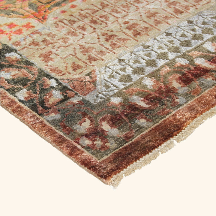 MULTI ALCHEMY TRANSITIONAL SILK & WOOL  RUG - 7' x 10'
