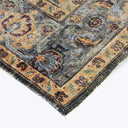 BLACK ALCHEMY TRANSITIONAL SILK RUG - 7' x 9'