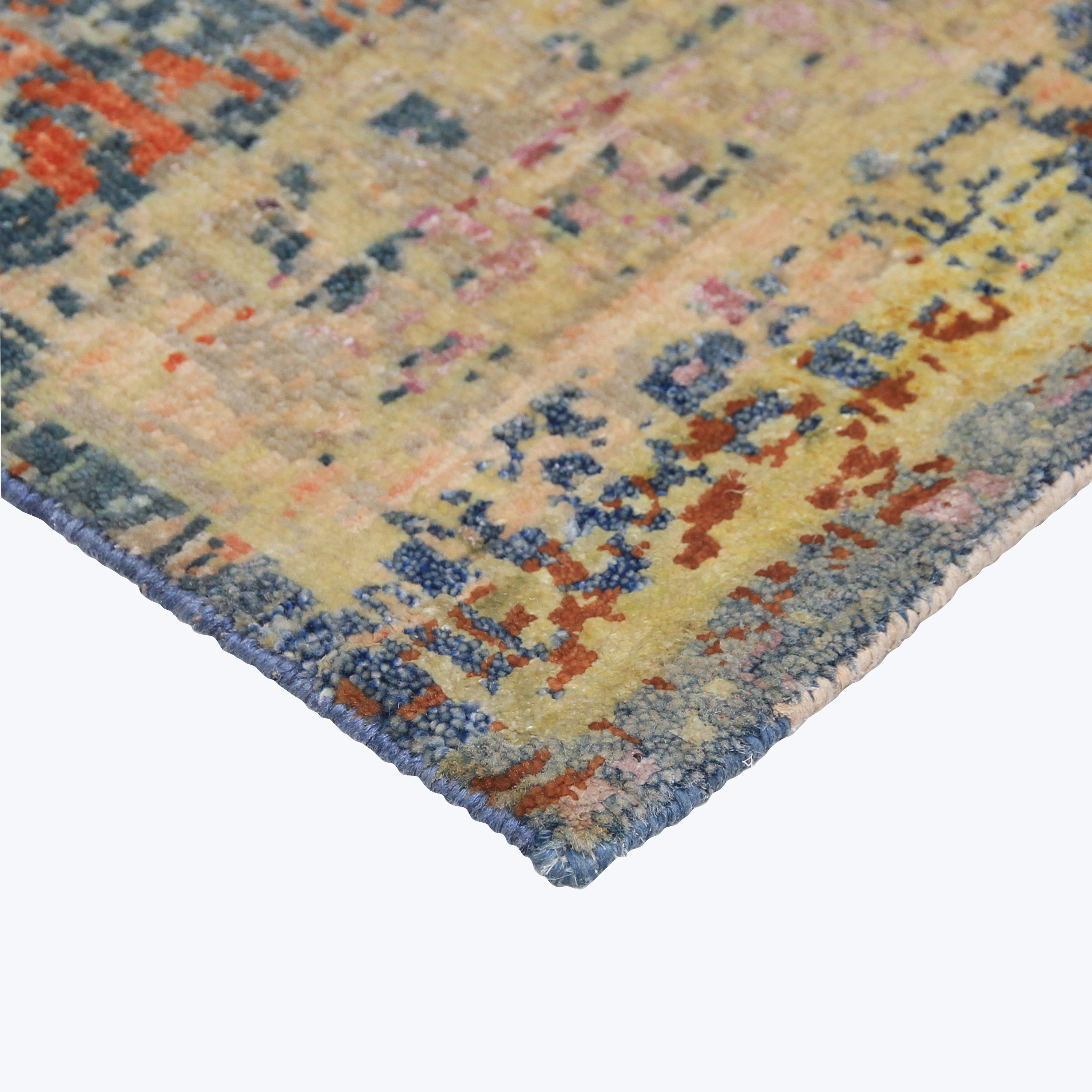 MULTI ALCHEMY TRANSITIONAL SILK & WOOL  RUG - 8' x 10'