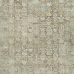 BROWN TRANSITIONAL WOOL & LUREX - 9'0" x 11'11"