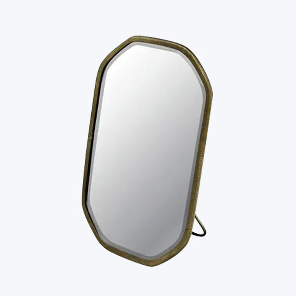 Vadara Easel Mirror, Brass - Rectangle