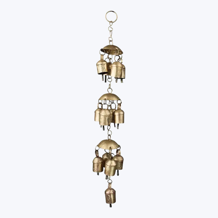 Surat Chimes, Triple Tier, Brass