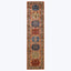 BROWN TRADITIONAL WOOL RUNNER - 2' 10" x 11' 9"