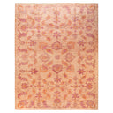 Pink Traditional Wool Rug - 9'3" x 11'10"