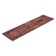 Red Traditional Wool Runner - 2' 7" x 9' 9"