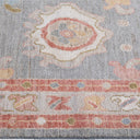 GREY TRADITIONAL WOOL RUNNER - 2' 8" x 9' 3"