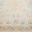 IVORY TRADITIONAL WOOL RUG - 4' 11" x 6' 8"