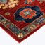 RED TRADITIONAL WOOL RUG - 7' 11" x 9' 11"