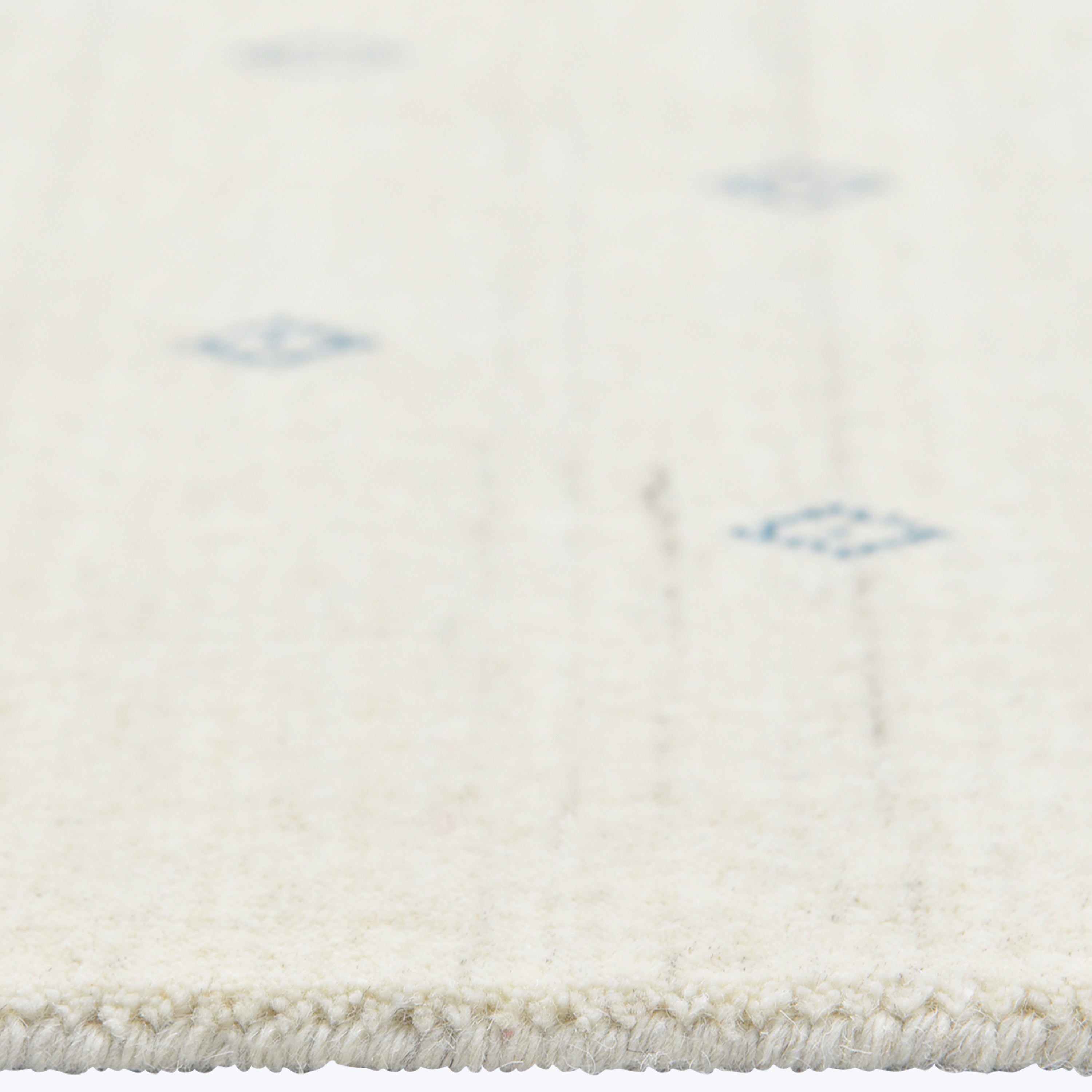 TRANSITIONAL WOOL COTTON BLEND RUG Ivory / 10'  x 14'