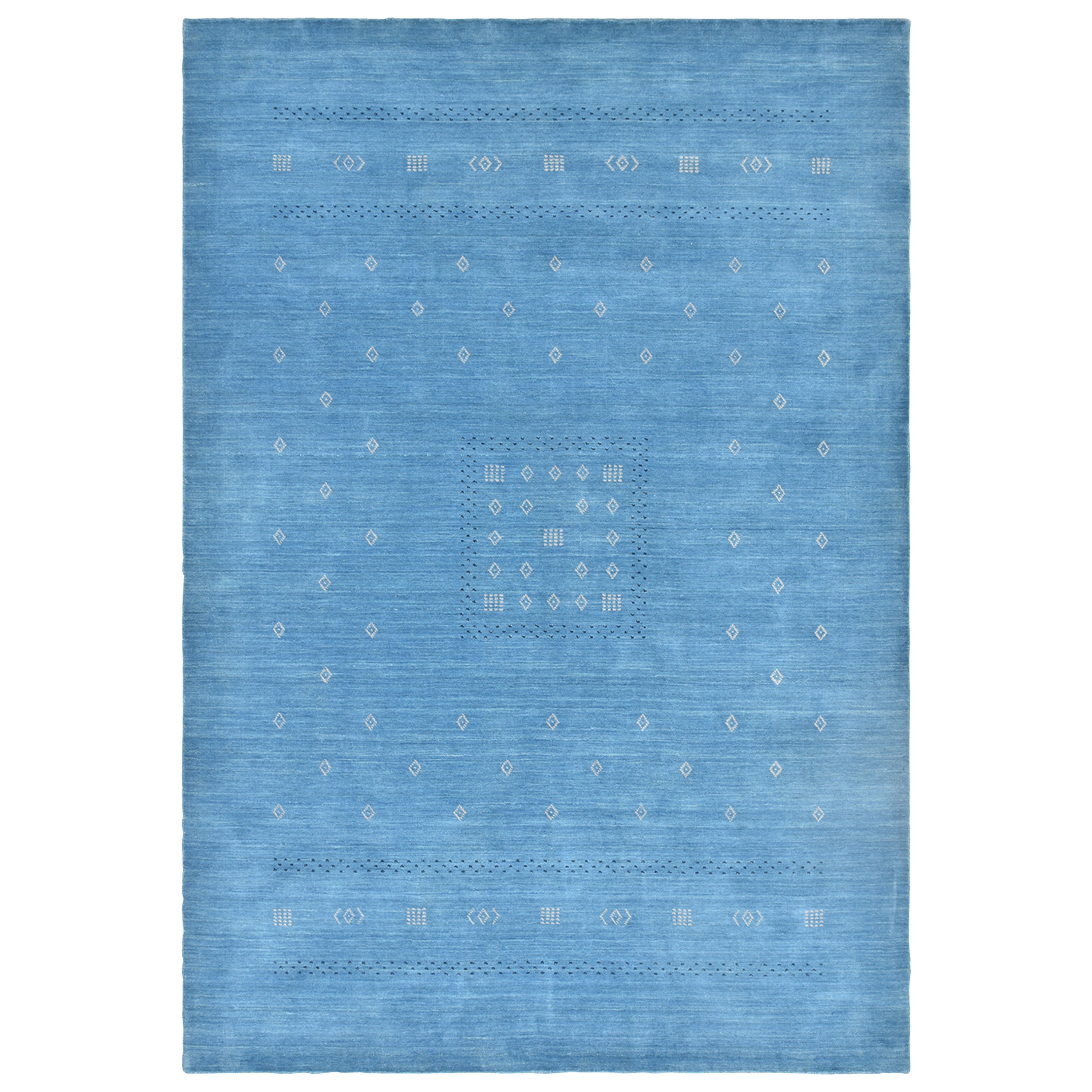 Modern Wool Cotton Blend Rug