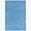TRANSITIONAL WOOL COTTON BLEND RUG Blue / 10'  x 14'