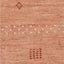 TRANSITIONAL WOOL COTTON BLEND RUG Peach / 10'  x 14'