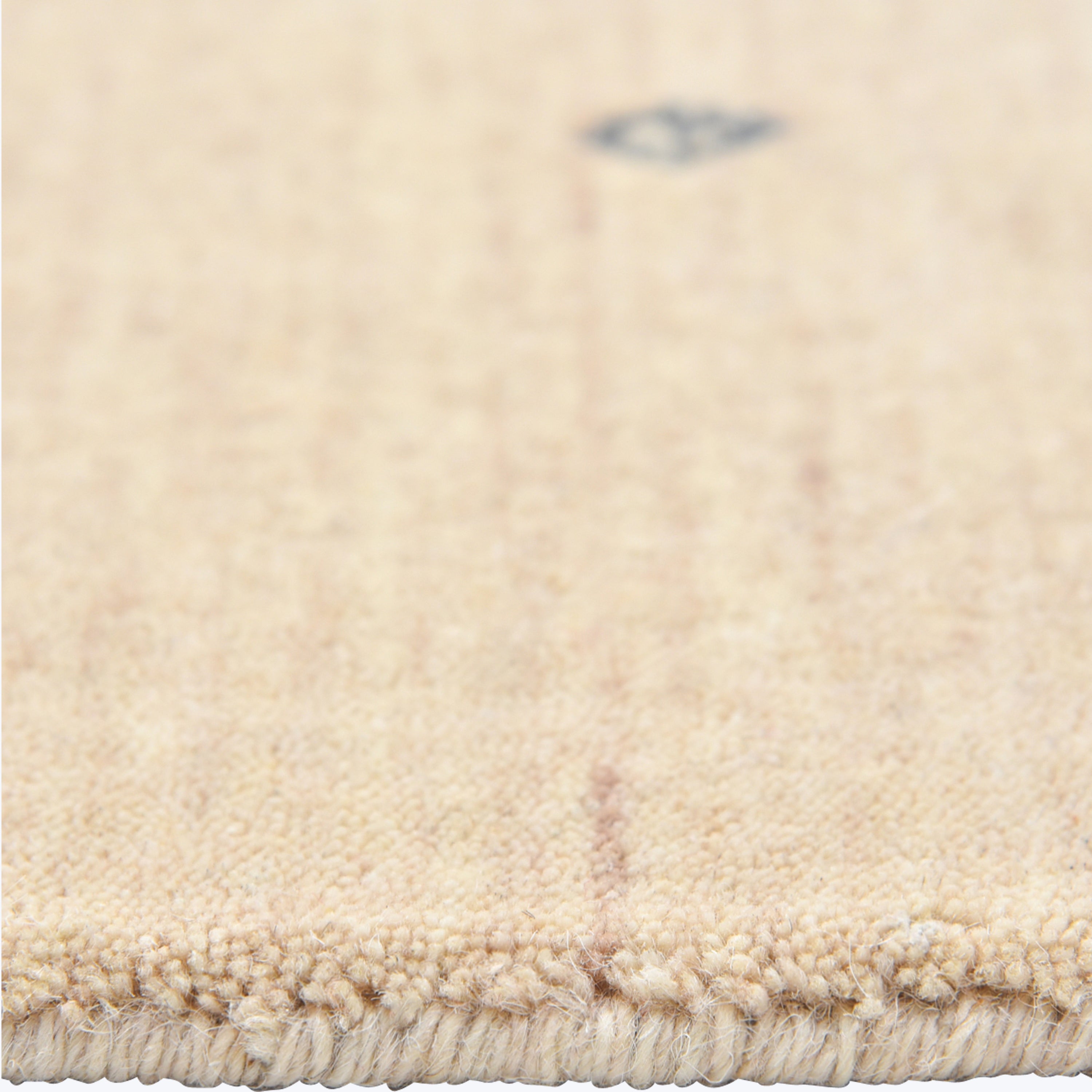 TRANSITIONAL WOOL COTTON BLEND RUG Beige / 10'  x 14'