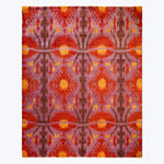 RED TRADITIONAL WOOL RUG - 8'  x 9' 10"