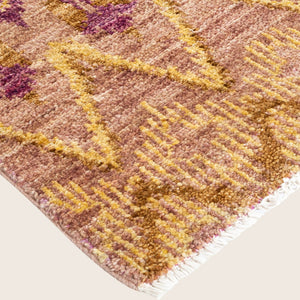 PURPLE TRADITIONAL WOOL RUNNER - 5'  x 11' 10" - hover